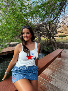 PREORDER - Presley Stretch Denim Skirt