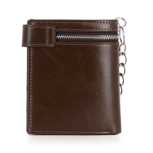 Western Skull And Cross Chain Wallet - Edgy and Unique