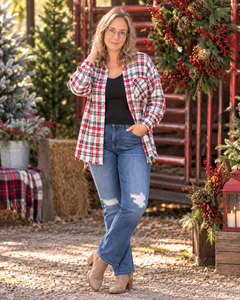 Santa Silk Back Flannel