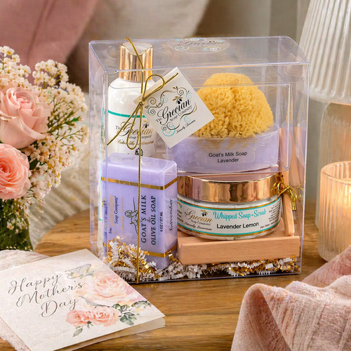 All-Natural Spa Night Goat's Milk With Sea Sponge Gift Box