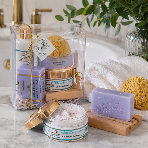 All-Natural Spa Night Goat's Milk With Sea Sponge Gift Box