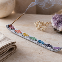 Celtic Trinity Chakra Incense Holder – Metal Tray Burner