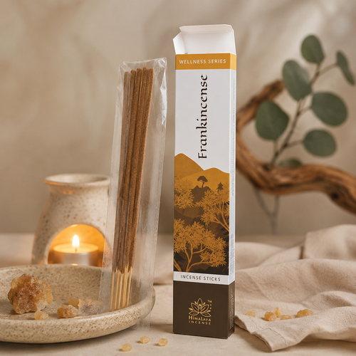 Frankincense Incense Sticks – Himalaya Wellness Series | 1 Box