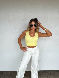 🚨 PREORDER: Blakeley Summer Floral Charm Wide Leg Jean