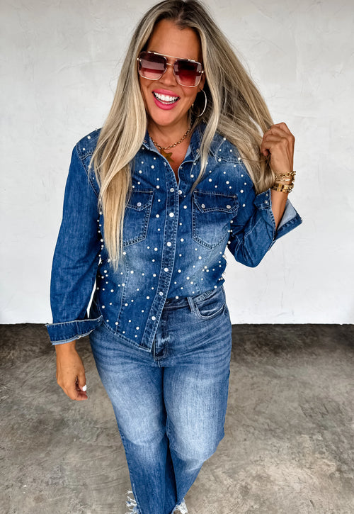 DOLLY DENIM TOP