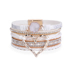 Sparkle & Heart Multi-Layer Magnetic Bracelet β The Perfect Gift of Love