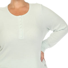 The Cozy Core Waffle Pajama Set β Soft, Stretchy Comfort for Cold Nights - Plus Size