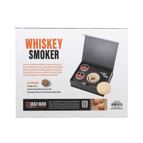 Mad Man Whiskey Smoker Kit