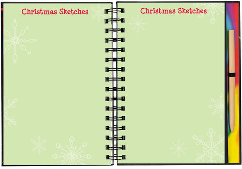 Merry Christmas Scratch & Sketch β Trace-Along Activity Book