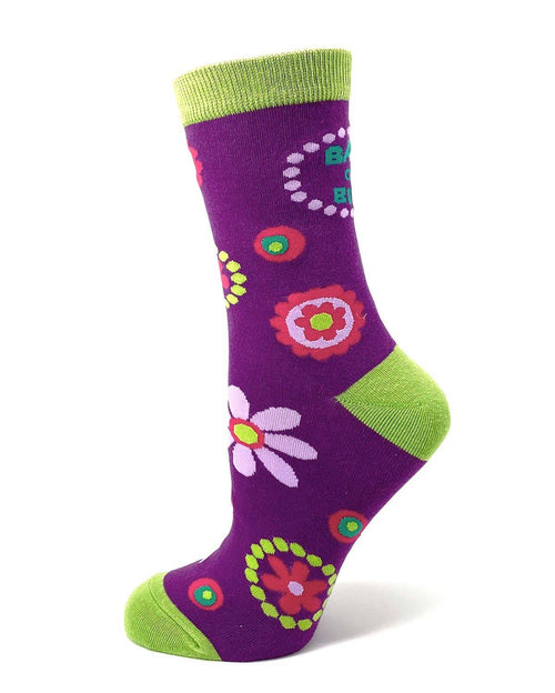 Back Off Bitch Women’s Crew Socks