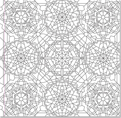 Kaleidoscope Designs: Artist’s Sanctuary Coloring Book