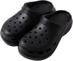 Women's Soft Sole High-Heeled Clog Slippers