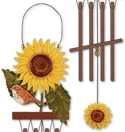 The Artful Sunflower Wind Chime (Kathy Hatch Design)