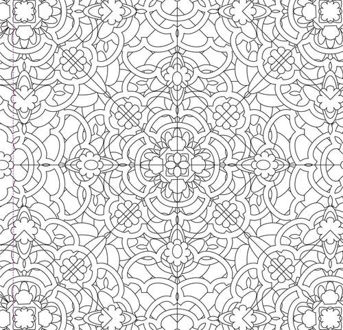 Kaleidoscope Designs: Artist’s Sanctuary Coloring Book