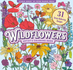Wildflowers Artist’s Coloring Book