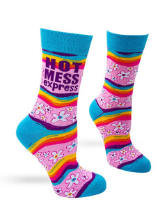 Hot Mess Express Women’s Crew Socks