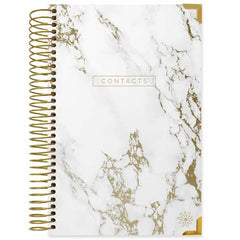 Hard Cover Contact Book – 6" x 8.25"