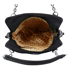 Boho Rhinestone Pattern Shoulder Handbag