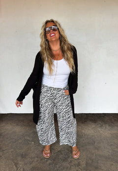 Blakeley Zebra Bex Barrel Jeans, product photo 1