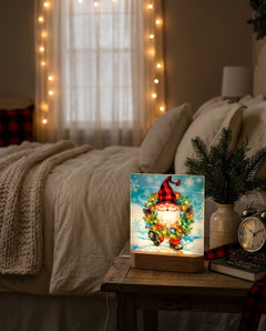 Gnome for the Holidays LED Nightlight | Christmas Gnome & Lights