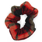 Ladies plaid hair scrunchie