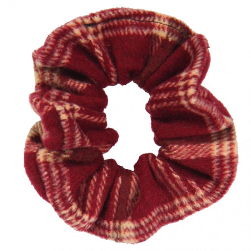 Ladies plaid hair scrunchie