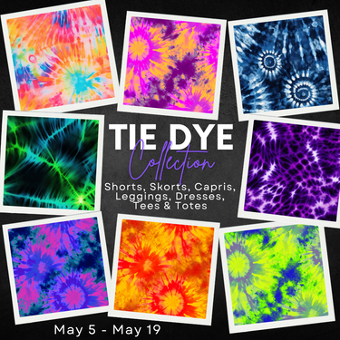 🌀 Tie Dye Dreams Collection – Limited Preorder (Closes 5/19!)