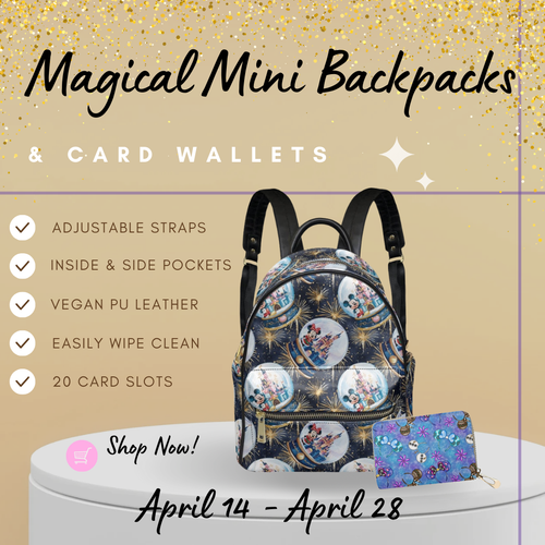 Magical Card Holders & Mini Backpacks - Closes 4/28