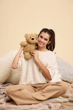 Brown Curly Bear Warmies