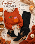 Complete Look: Pumpkin Pop Outfit of the Week