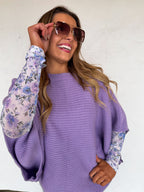 PREORDER- SPRING MEG PULLOVER PONCHO