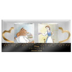 Officially Licensed Disney Belle & Beast Couple's Mug Set - 2 Pack
