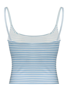 Devine Striped Scoop Neck Cami – Stylish Everyday Sleeveless Top for Women in 4 Trendy Colors