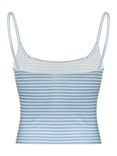 Devine Striped Scoop Neck Cami – Stylish Everyday Sleeveless Top for Women in 4 Trendy Colors