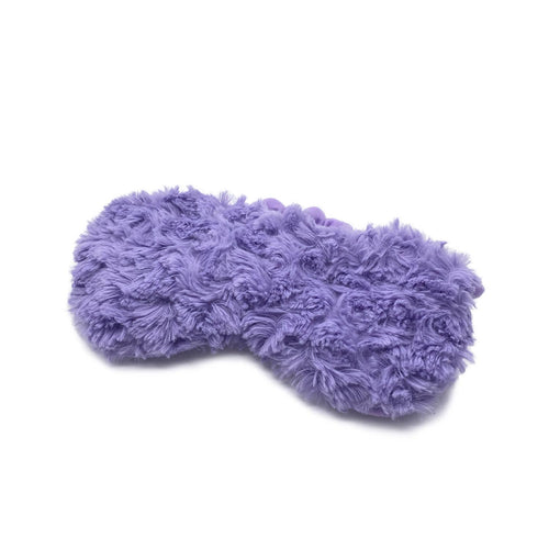 Curly Purple Warmies Eye Mask