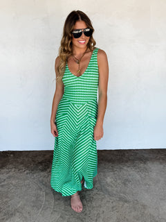 Blakeley Spring Luciana Stripe Tank Dress