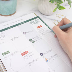 2026 Hard Cover Planner - 8.5" x 11" size