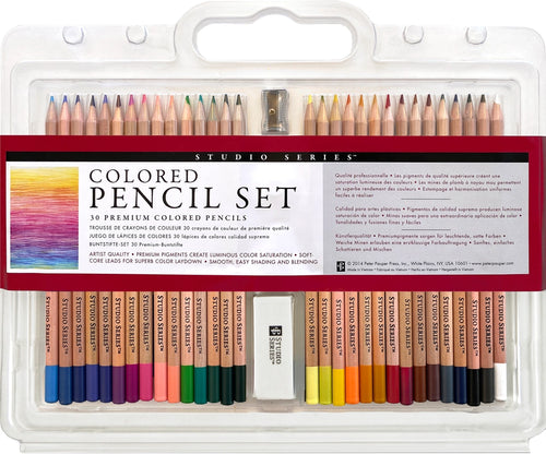 Studio Series: Artist’s Colored Pencil Set (30 Pieces)