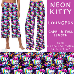 Batch #268 - November Request Run - Closes 1/10 - ETA late March - Neon Kitty Capri and Full Length Loungers