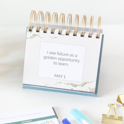 Positive Affirmations Daily Desk Easel