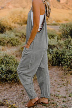 Double Take Full Size V-Neck Sleeveless Jumpsuit: Your Wardrobe Essentia