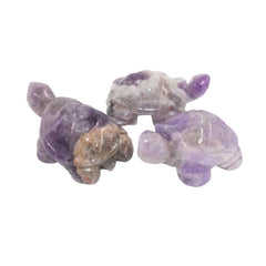 Amethyst Crystal Turtle – Gemstone Decor