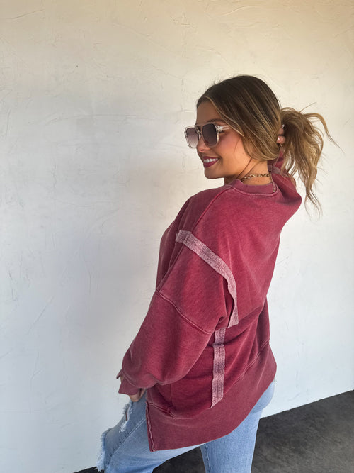 PREORDER- THE COMFY CUT SWEATSHIRT