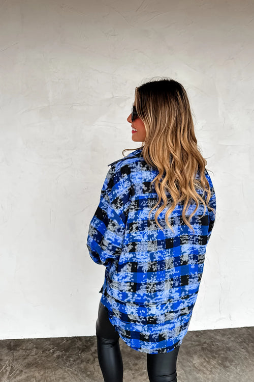 PREORDER – Juniper Bleached Plaid Top (XS–3XL) – Red/Black, Black/White, Blue/Black