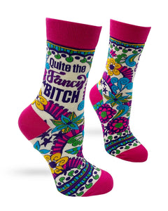 Quite the Fancy B*tch Crew Socks (Women’s 5–10)
