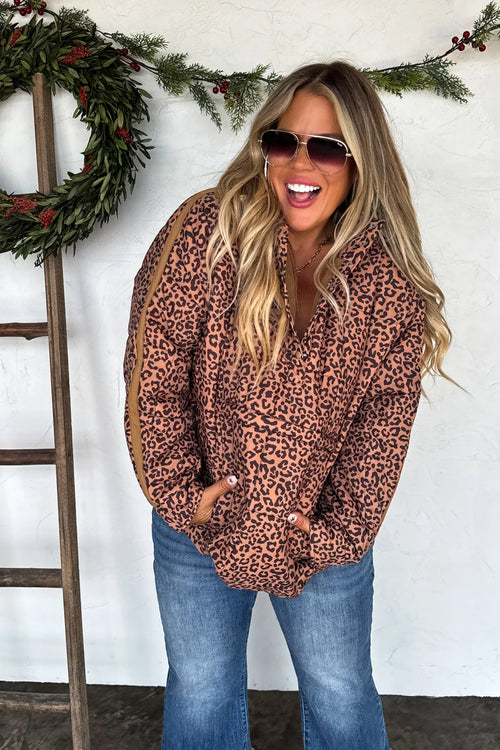 PREORDER – Printed Peyton Puffer Jacket