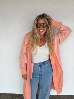 PREORDER- SPRING DESI SWEATSHIRT CARDIGAN