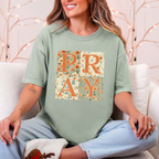 Floral Pray Graphic Tee
