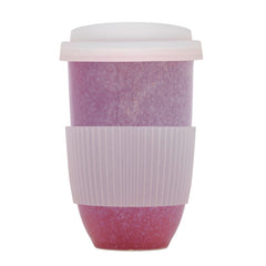 Astral Bloom Ceramic Travel Mug – 12oz Reusable Cup
