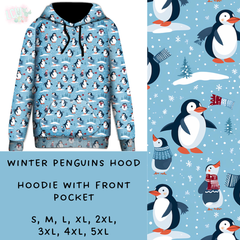 Batch #238 - Winter Wonderland - Closes 12/15 - ETA Early Jan - Winter Penguins Hoodie